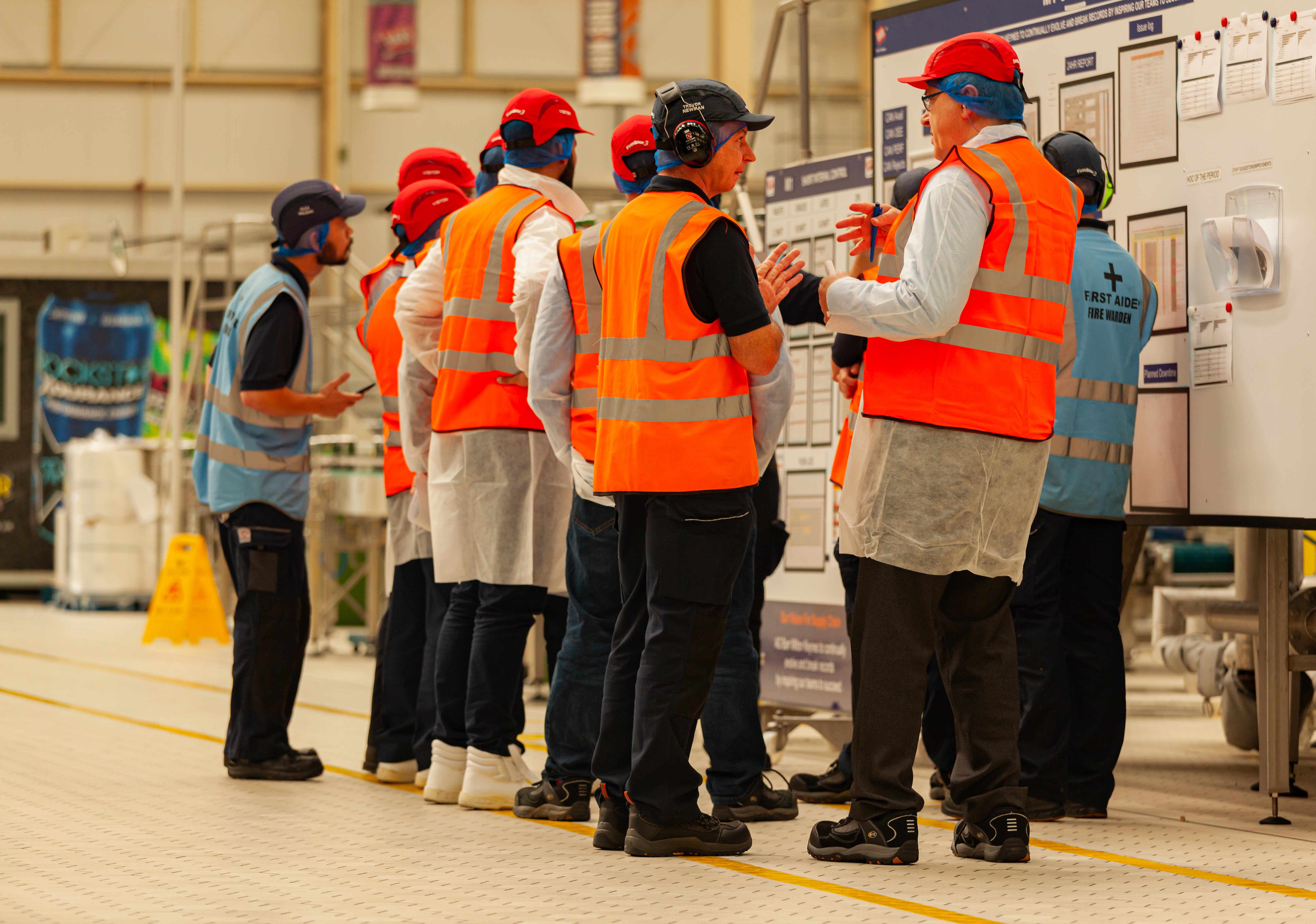 On the shop floor at AG Barr