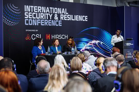 Women in Security panel at International Security Expo